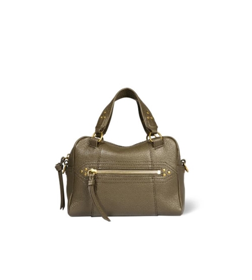 JEROME DREYFUSS LUCKY BOWLING MINI BAG KAKI